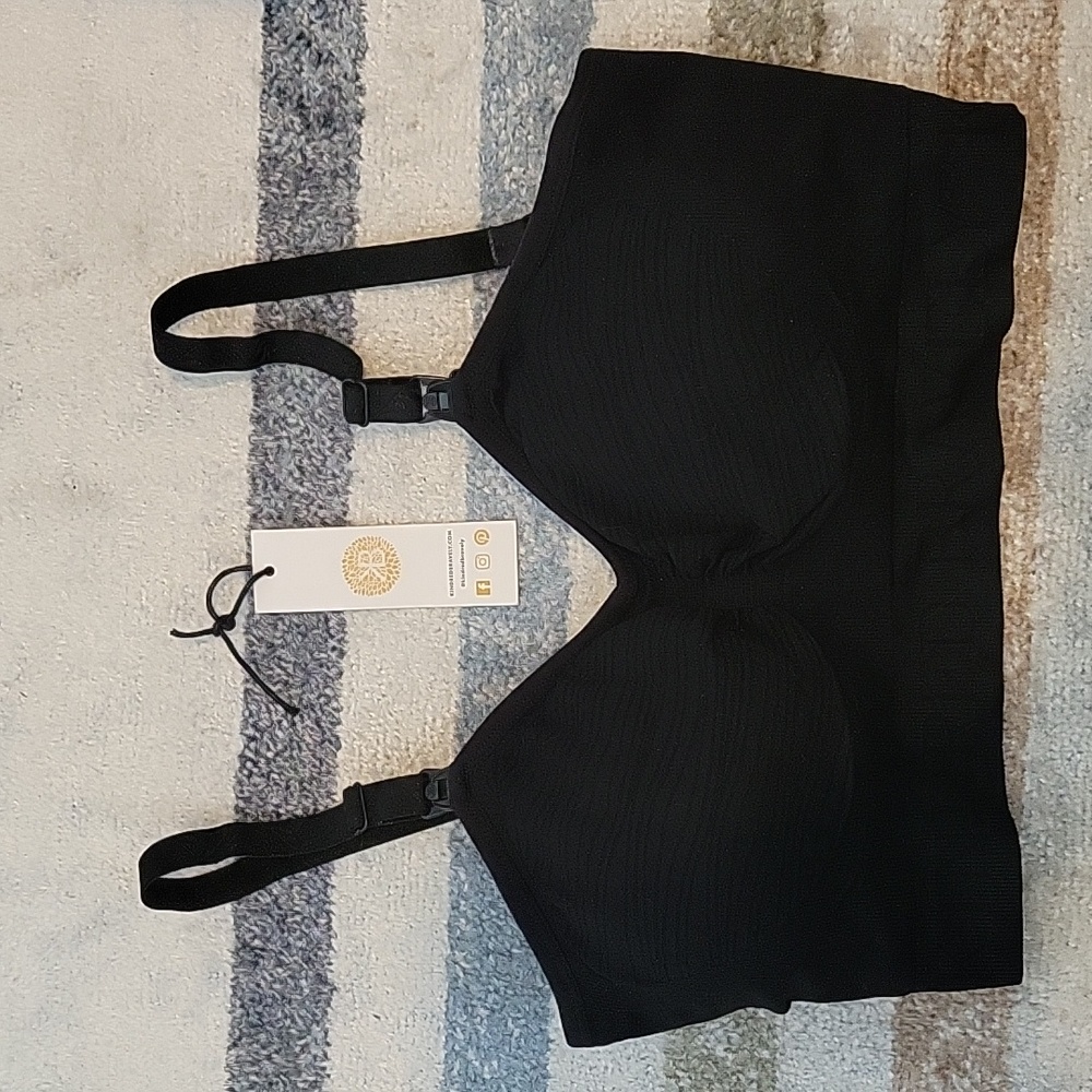 Kindred Braverly Sublime Hands Free Pumping Bra, Size Medium, Color Black